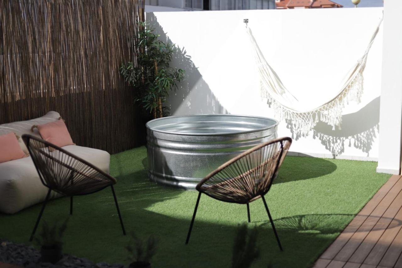 Ferienwohnung Peniche Supertubos Terrace Exterior foto