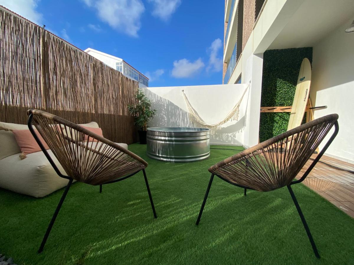 Ferienwohnung Peniche Supertubos Terrace Exterior foto